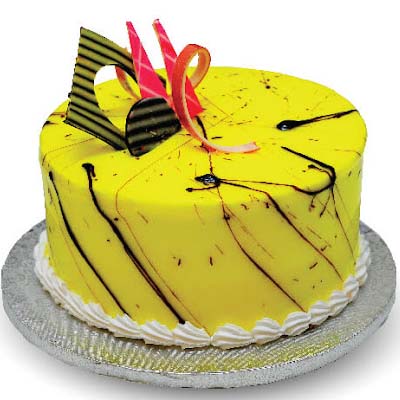 Buy Birthday Designer pineapple Cake online from DK FAST DELIVERY